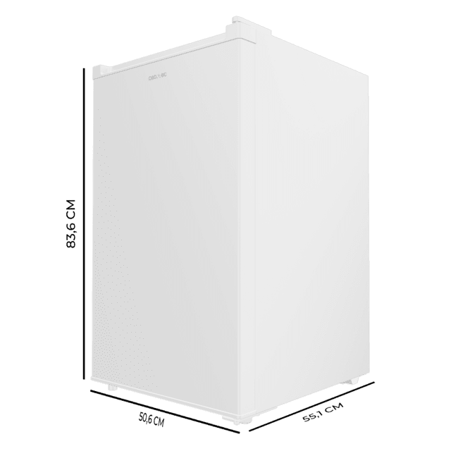 Congelador vertical Cecotec Bolero CoolMarket TF 87 White