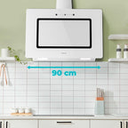 Campana decorativa Cecotec Bolero Flux DT 908002 Glass White A++