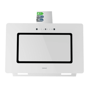 Campana decorativa Cecotec Bolero Flux DT 908002 Glass White A++