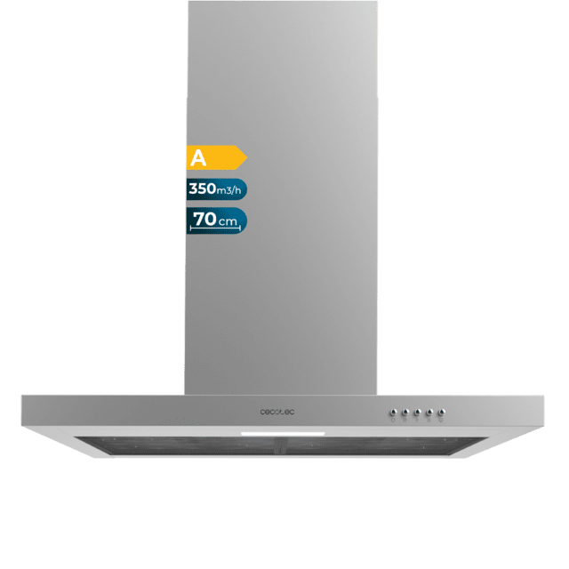 Campana T Cecotec Bolero Flux TM 703500 Inox A