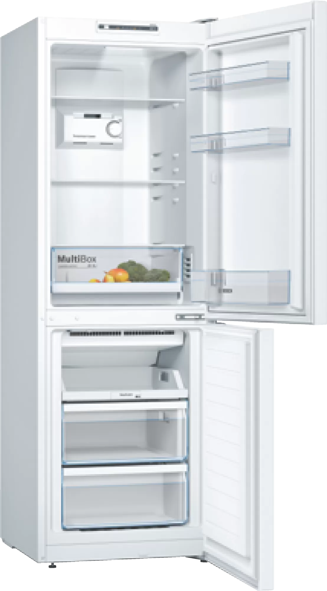 FRIGORIFICO COMBI BOSCH KGN33NWEB CLASE E 176X60X66 282 LITROS BLANCO MULTIBOX
