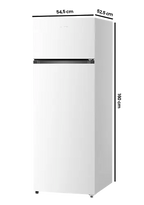 FRIGORIFICO INFINITON FG239D16WEV1 BLANCO 239 L 160X545X525 2 PUERTAS