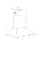 Campana Extractora EVVO CE25 Pyramid