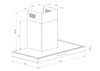 Campana Extractora Decorativa EVVO CE31