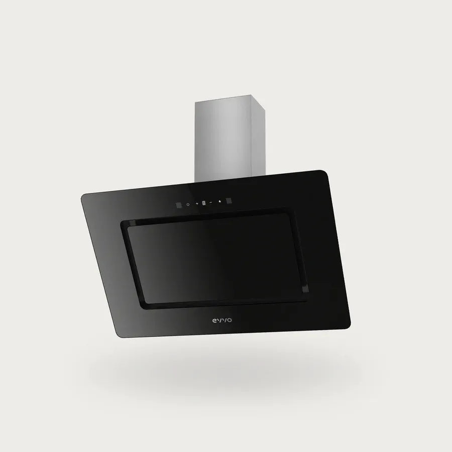 Campana Extractora Decorativa EVVO CE43 Cristal Black