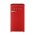 Frigorífico Mini Evvo F26R Retro Rojo