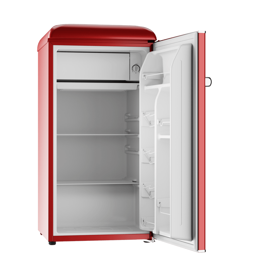 Frigorífico Mini Evvo F26R Retro Rojo