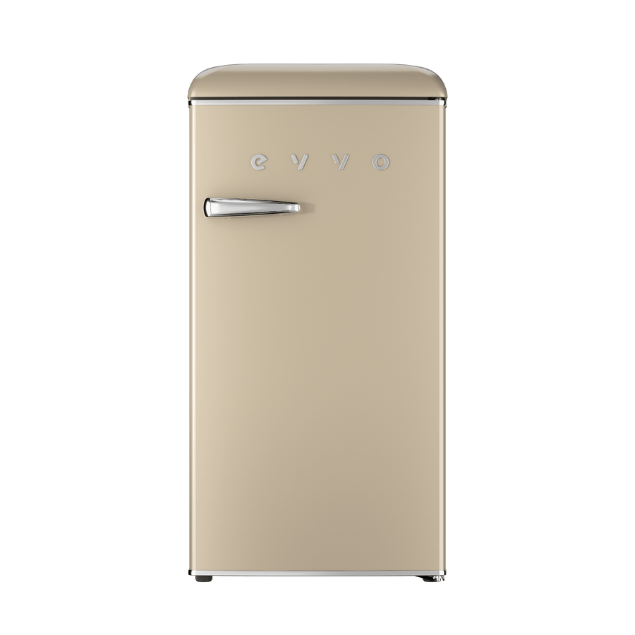 Frigorífico Mini Evvo F26BG Retro Beige