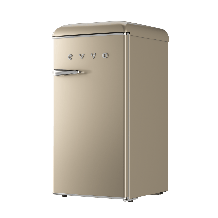 Frigorífico Mini Evvo F26BG Retro Beige