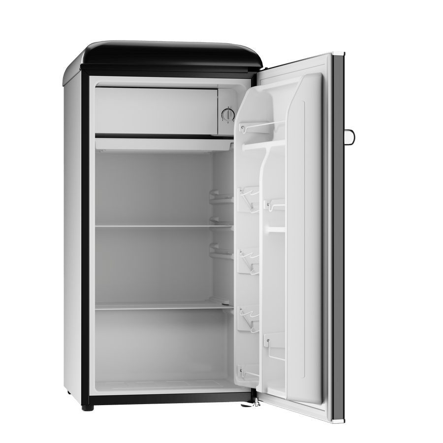 Frigorífico Mini Evvo F26BK Retro Negro
