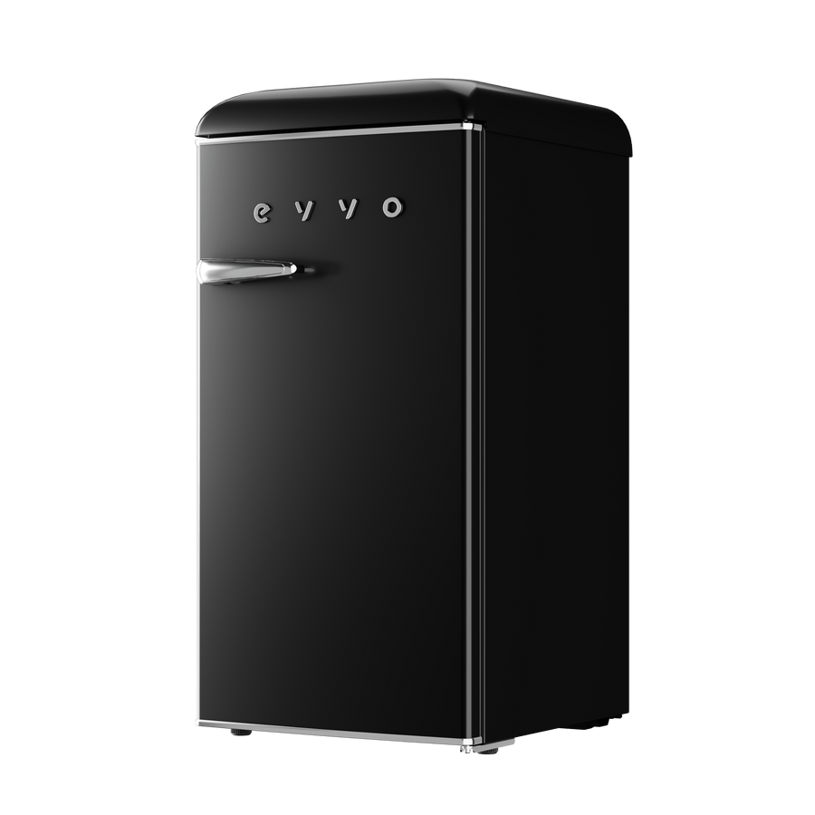 Frigorífico Mini Evvo F26BK Retro Negro