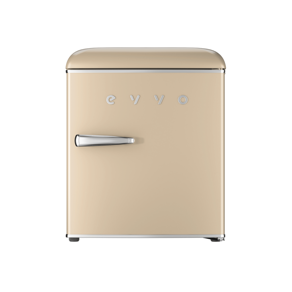 Frigorífico Mini Evvo F20BG Retro Beige V2