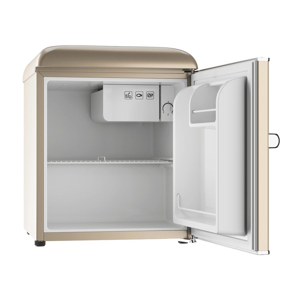 Frigorífico Mini Evvo F20BG Retro Beige V2