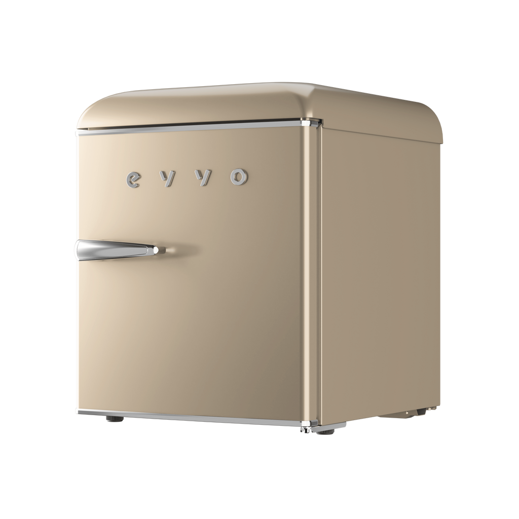 Frigorífico Mini Evvo F20BG Retro Beige V2