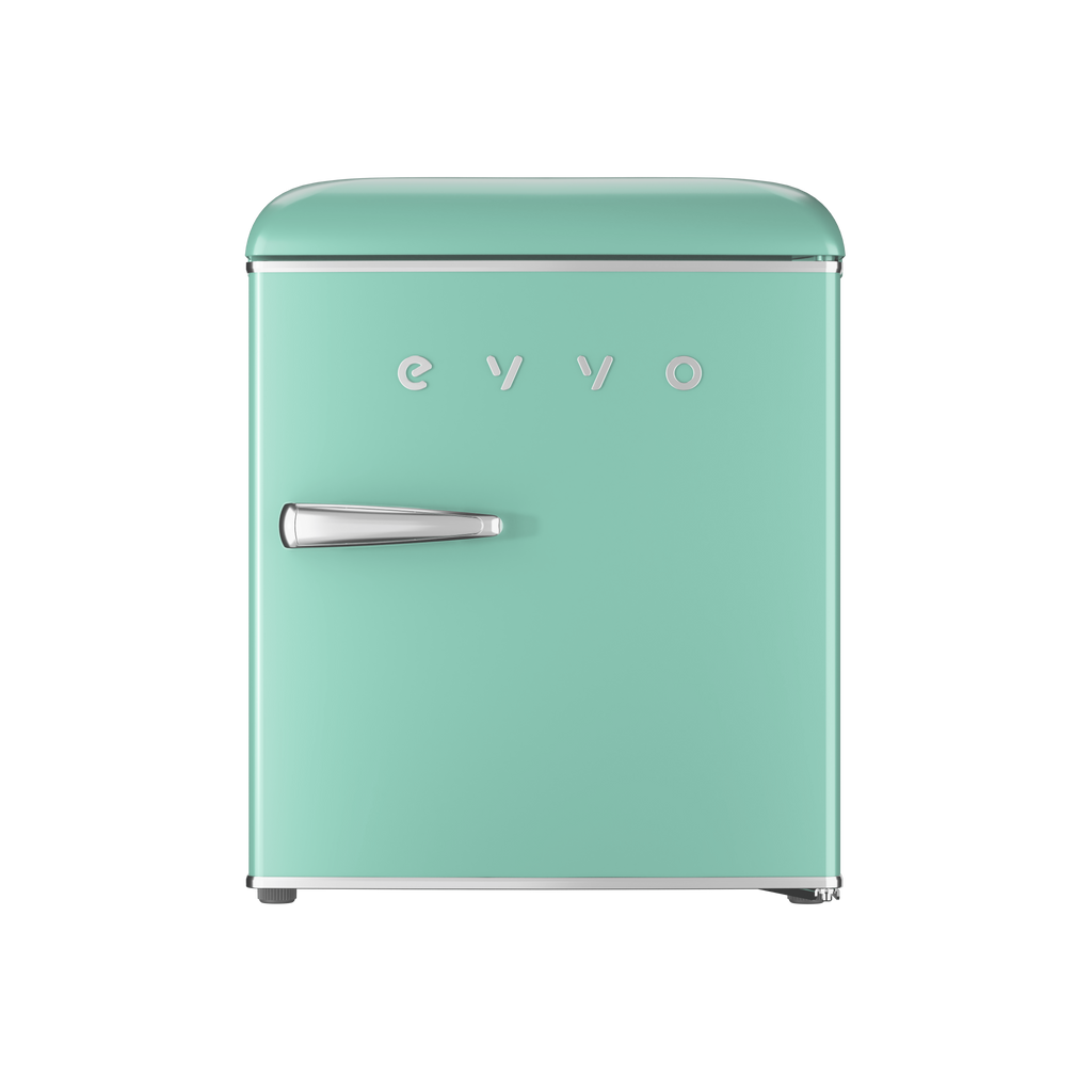 Frigorífico Mini Evvo F20G Retro Verde Pastel V2
