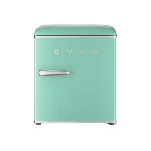 Frigorífico Mini Evvo F20G Retro Verde Pastel V2
