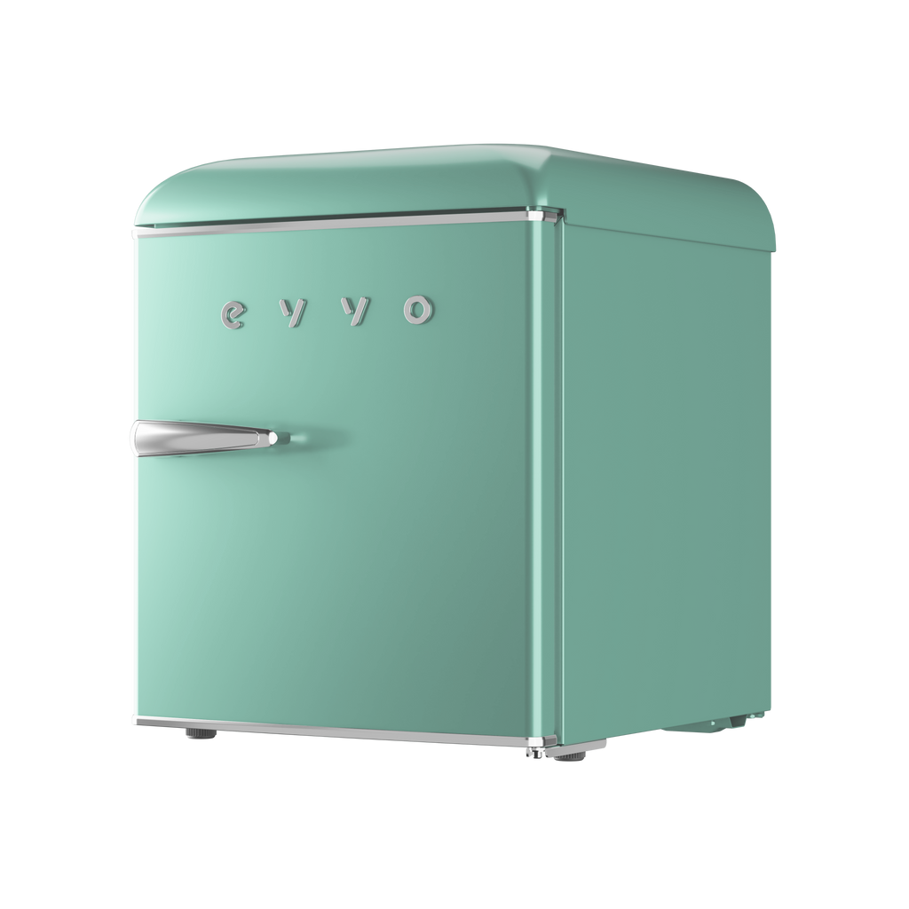 Frigorífico Mini Evvo F20G Retro Verde Pastel V2