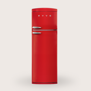Frigorífico 2 puertas Evvo F50R Retro Rojo