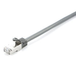 Cable gris Cat6 blindado (STP) con conector RJ45 macho a RJ45 macho 5m 16.4ft