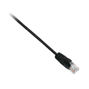 Cable negro Cat6 no blindado (UTP) con conector RJ45 macho a RJ45 macho 1m 3.3ft