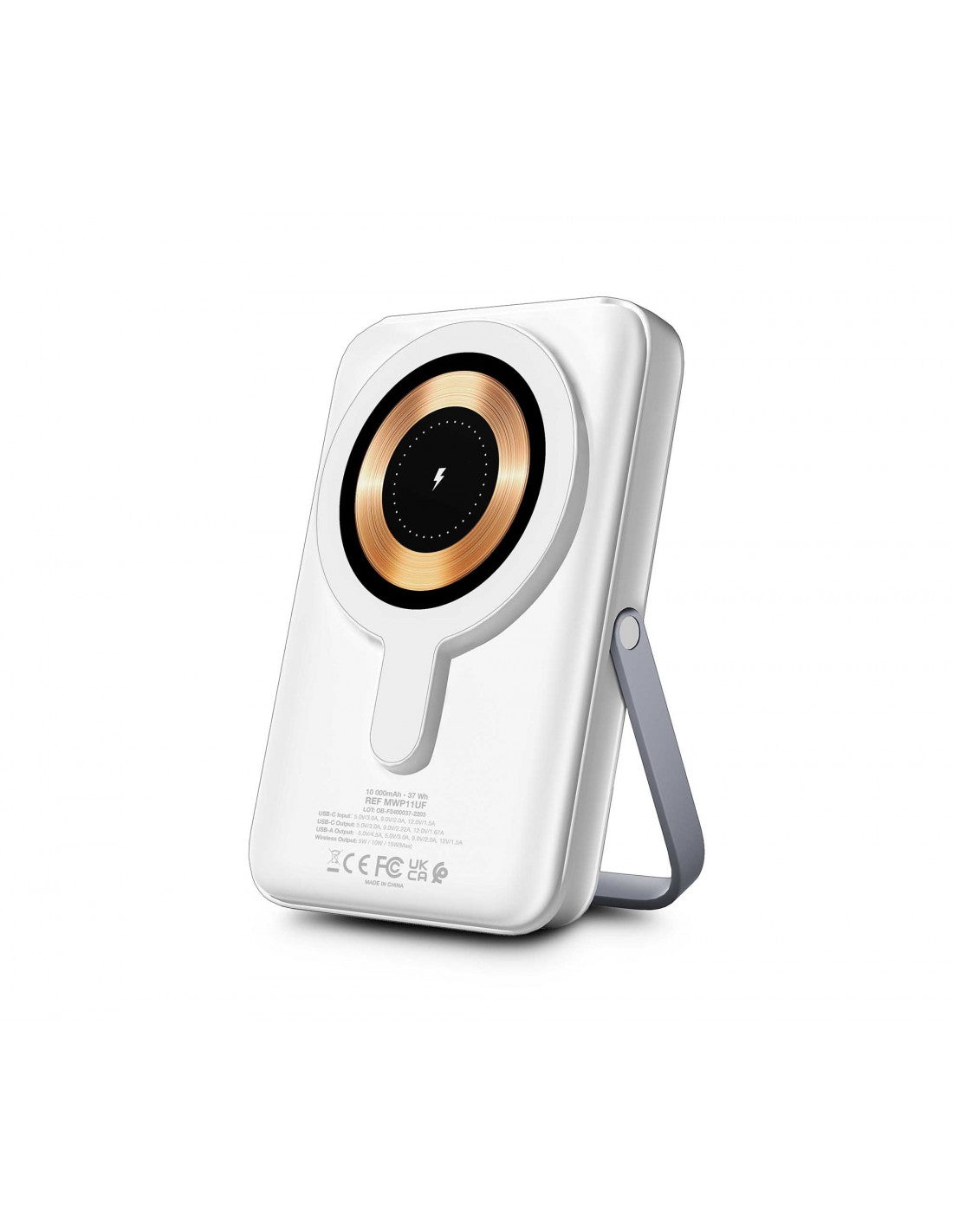 Magnee Power 10000 mAh Cargador inalámbrico Blanco