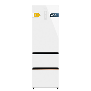 Frigorífico Cecotec Bolero CoolMarket Combi FD 400 White Glass E
