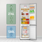 Frigorífico Combi Hisense RB440N4ACC 202x60x58 NF INOX