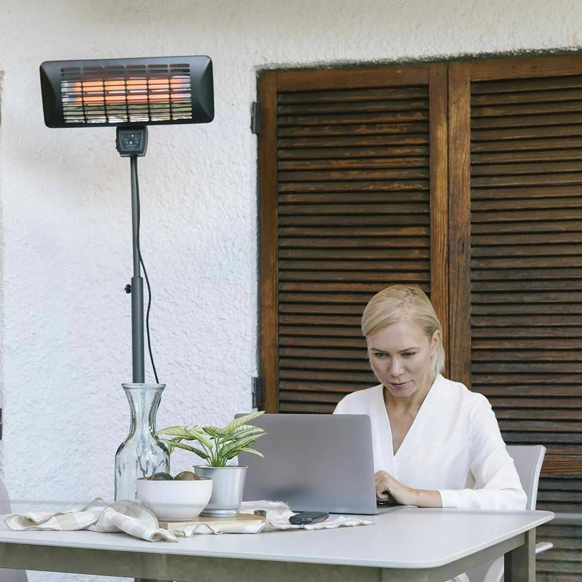 Calefactor de Exterior Cecotec Ready Warm 8200 Power Quartz Smart