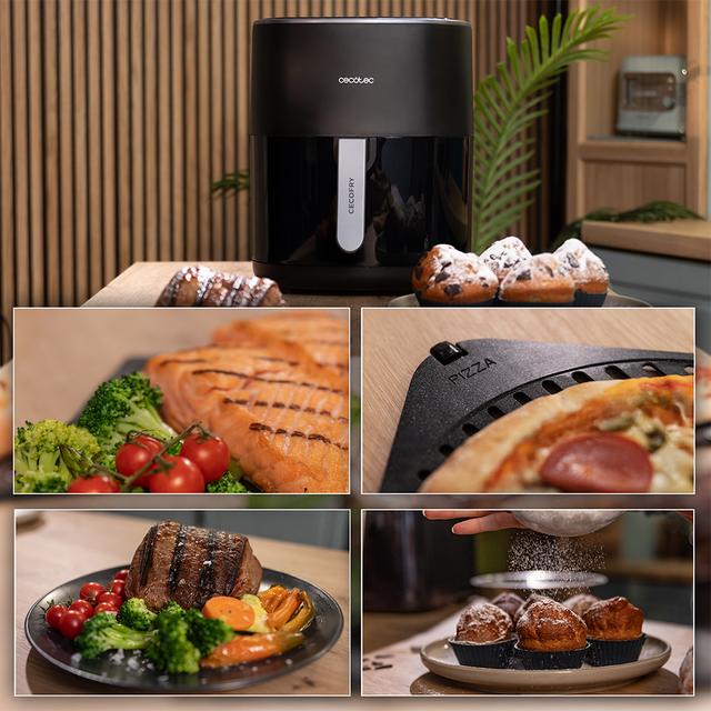Freidora de aire Cecotec Cecofry&Grill Duoheat 6500