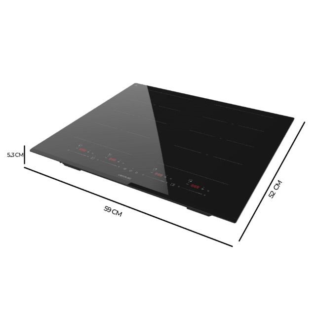 Placa de Inducción Cecotec Bolero Squad I 4800 TotalFlex