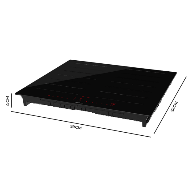Placa de Inducción Cecotec Bolero Squad I 4300 FullFlex