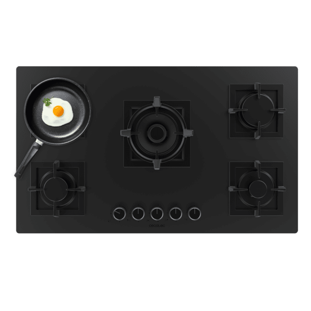 Placa de gas Cecotec Bolero Squad G 5800S Eternal Nano Glass
