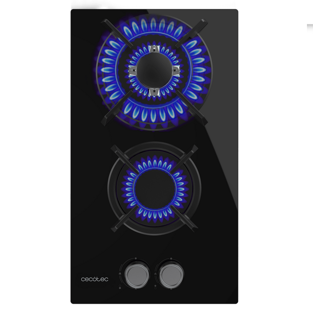 Placa de gas Cecotec Bolero Squad G 2200S Glass Black