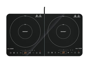 Placa de inducción doble Silvercrest 2300 W