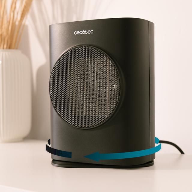 Calefactor cerámico Cecotec ReadyWarm 1570 Max Ceramic Rotate Smart Black