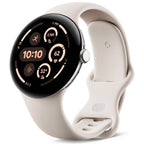 Google Pixel Watch 3 45mm 4G LTE Plata con Correa Porcelana