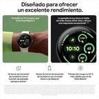 Google Pixel Watch 3 45mm 4G LTE Plata con Correa Porcelana