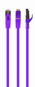 PP6A-LSZHCU-V-0.5M cable de red Violeta 0,5 m Cat6a S/FTP (S-STP)