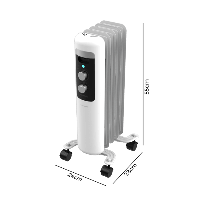 Radiador de aceite Cecotec ReadyWarm 550 Space White
