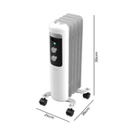 Radiador de aceite Cecotec ReadyWarm 550 Space White