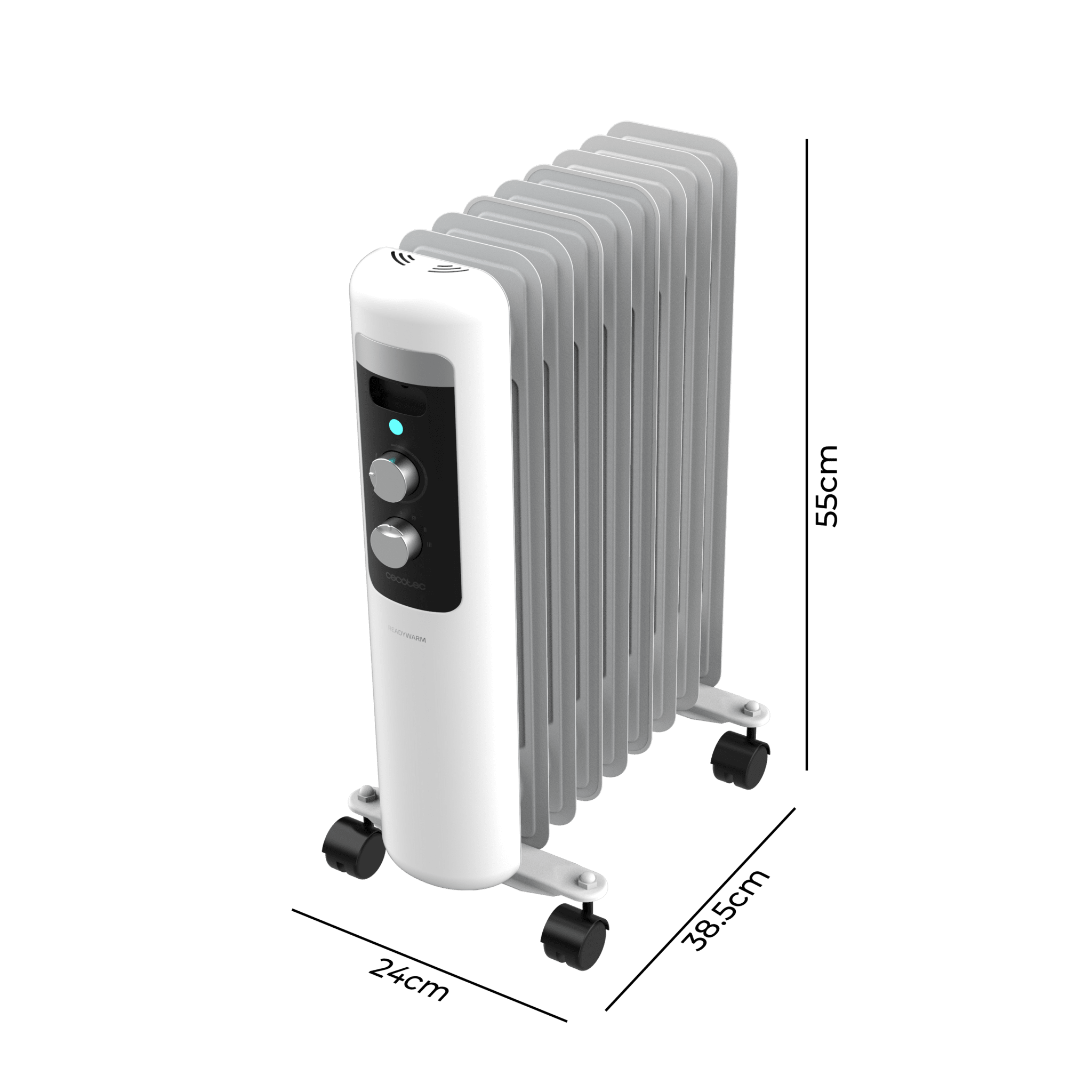 Radiador de aceite Cecotec ReadyWarm 950 Space White