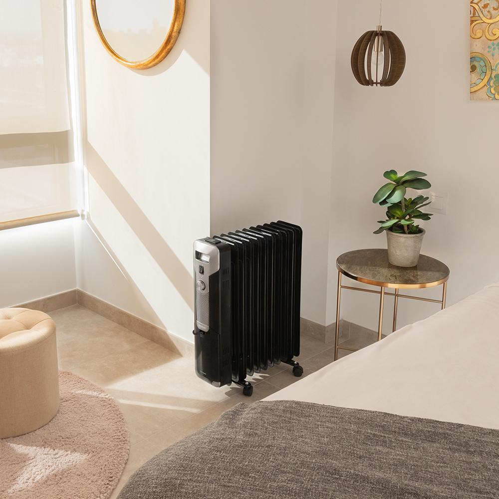 Radiador de aceite Cecotec ReadyWarm 11000 Space Black