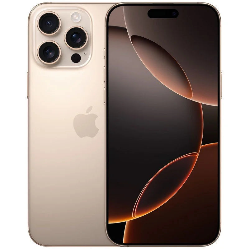 Apple iPhone 16 Pro Max - titanio del desierto - 5G teléfono inteligente - 256 GB - GSM
