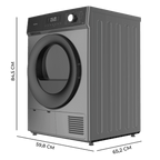 Secadora Cacotec Bolero Dresscode Dry 8300 Steel