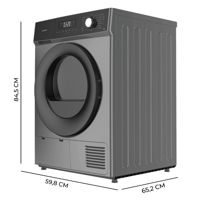 Secadora Cacotec Bolero Dresscode Dry 8300 Steel