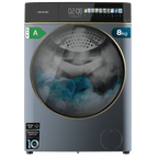 Lavadora Cecotec Bolero DressCode 8900 Inverter FullColor Ice Blue A