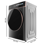 Lavadora Cecotec Bolero DressCode 9900 Autodose Inverter FullColor Steel A