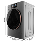 Lavadora Cecotec Bolero DressCode 9950 Autodose Inverter 3D Steel A