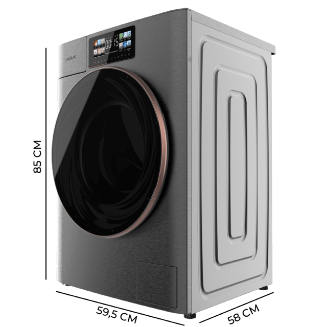 Lavadora Cecotec Bolero DressCode 9950 Autodose Inverter 3D Steel A