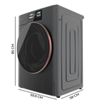 Lavadora Cecotec Bolero DressCode 10950 Autodose Inverter 3D Steel A